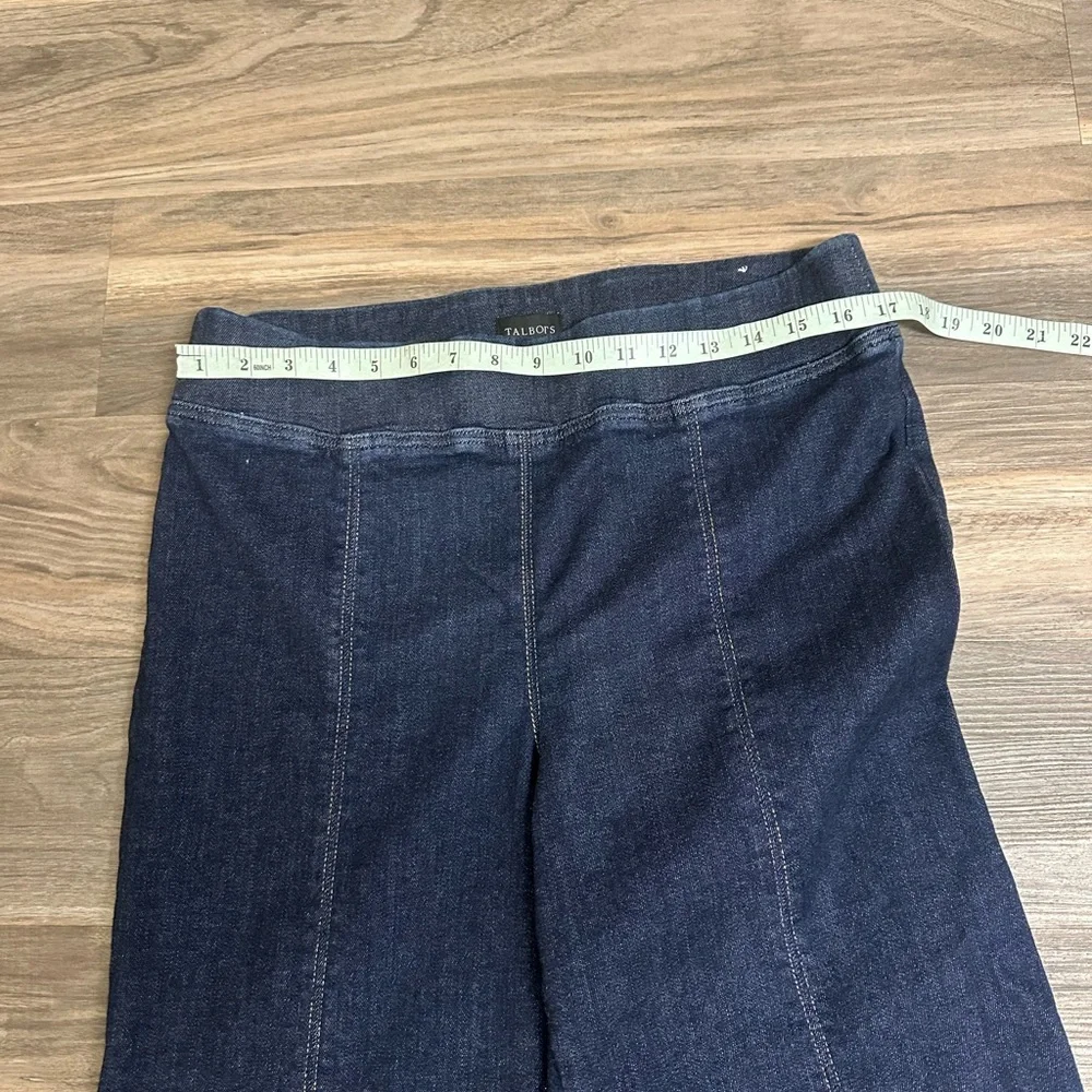 Talbots Flare Leg Travel Jeans - Picture 3 of 6